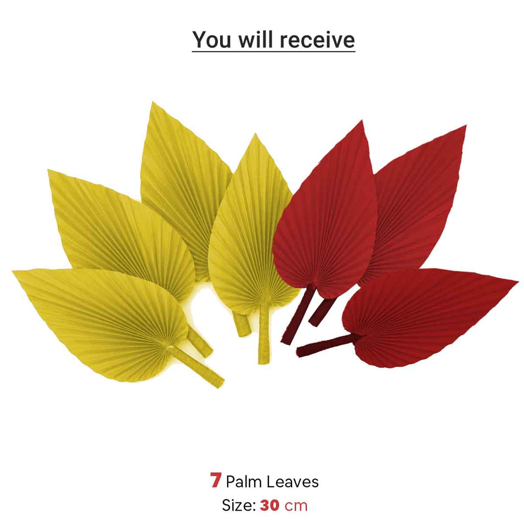 Palm Flower Ring | Circular Metal Arch Backdrop | Ganesh Chaturthi