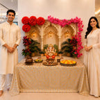 Rajasthan Palace Arc Theme | Ganesh Chaturthi Decoration Backdrop