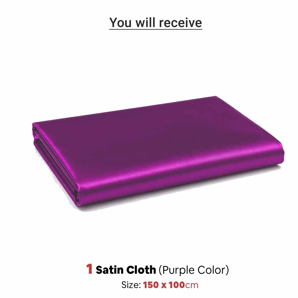 Satin Palm Elegance Ganesh Backdrop | Ganesh Chaturthi