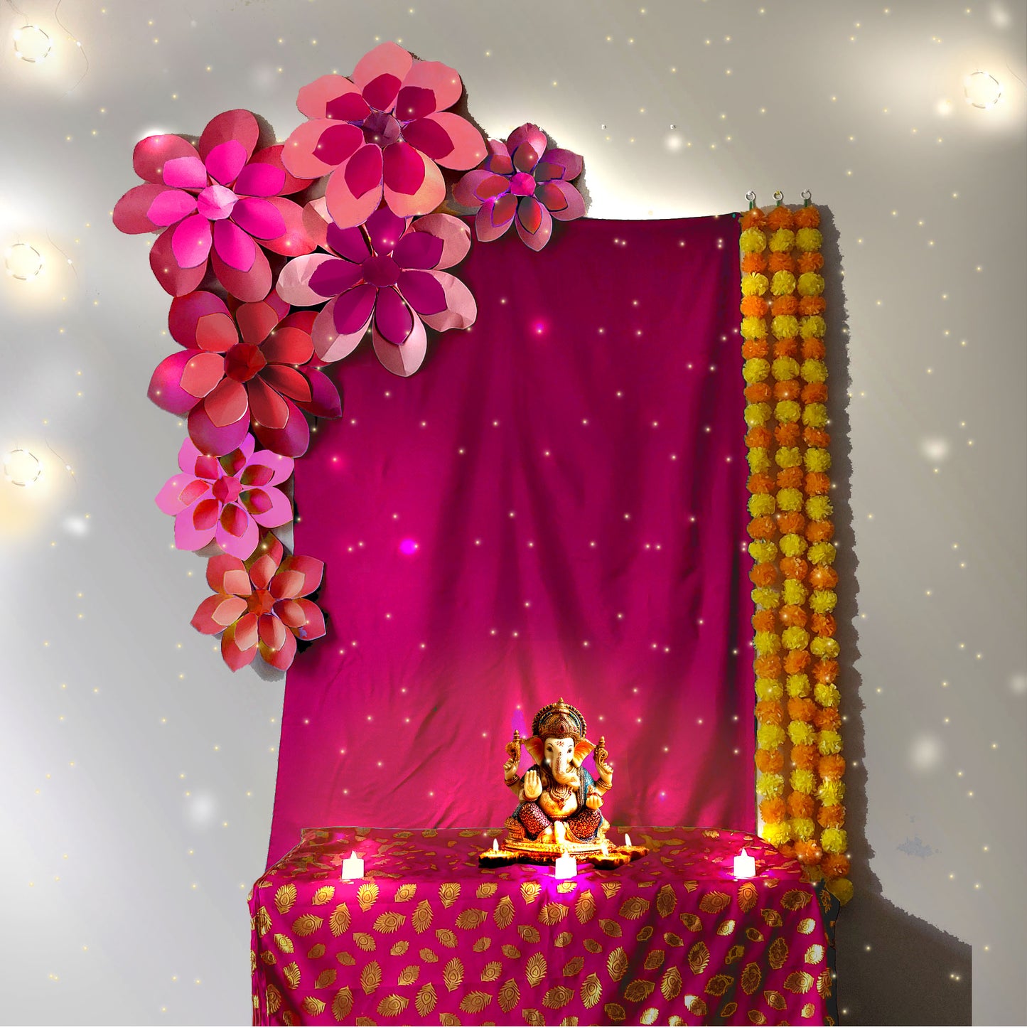 Set of Kailash Pink