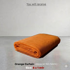Orange Singhasan Decoration Set for Ganesh Chaturthi | | Self Assemble Decoration Set | 200cm x150cm size (Copy)